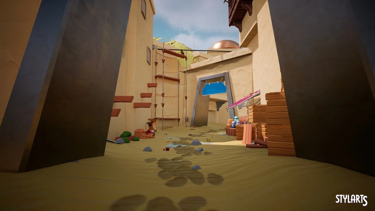 Stylized Indian City ( Stylized Stylized Stylized Indian Indina Cities Urban ) asset