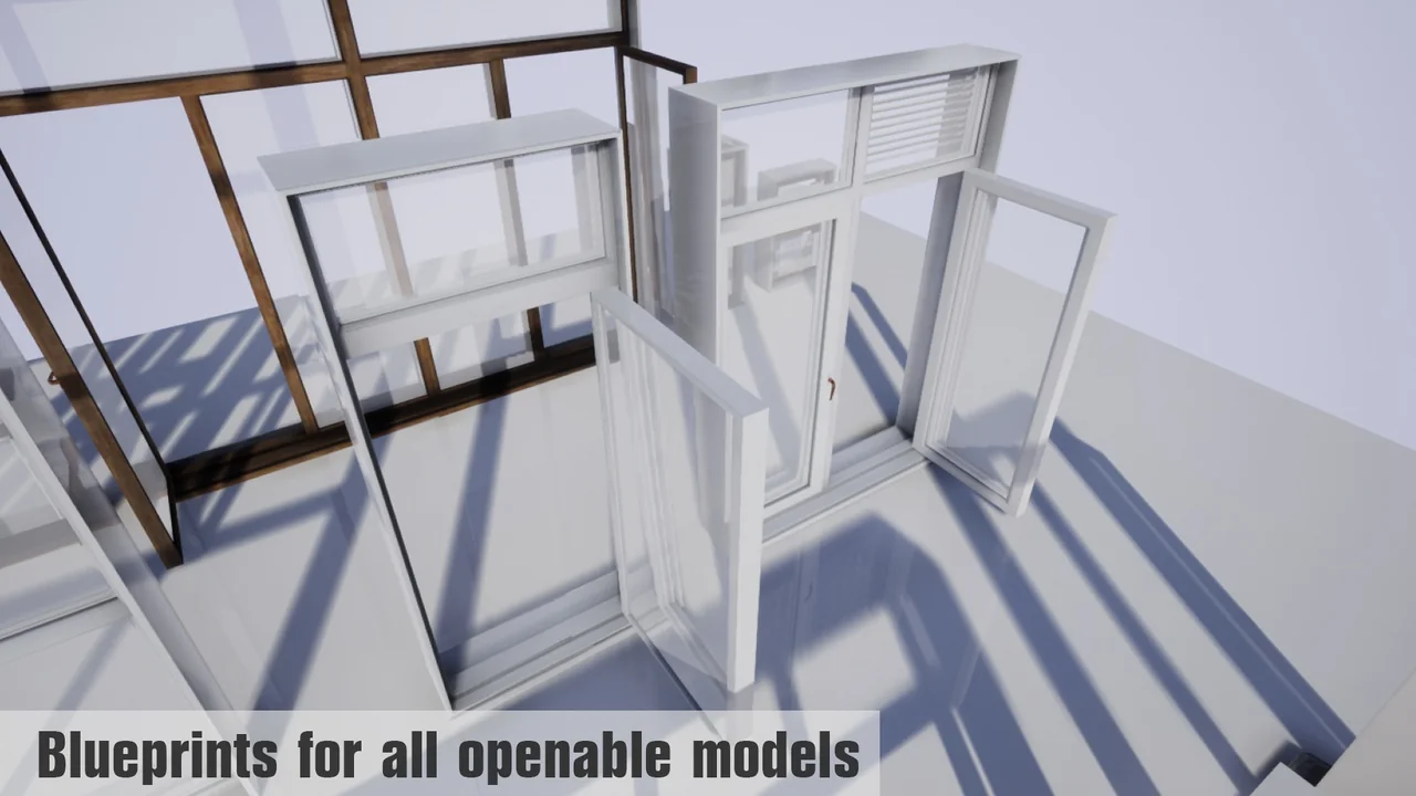 Doors and Windows collection asset