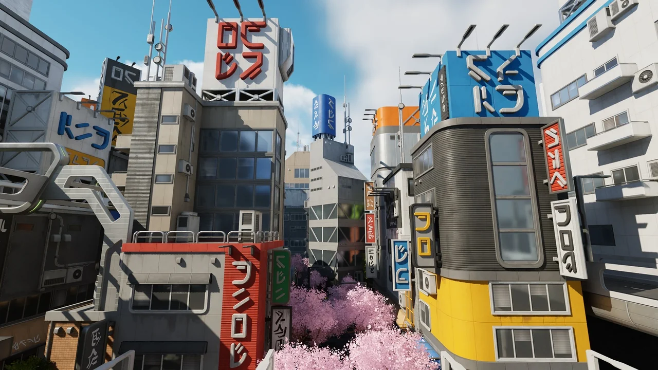 Tokyo Stylized Environment asset
