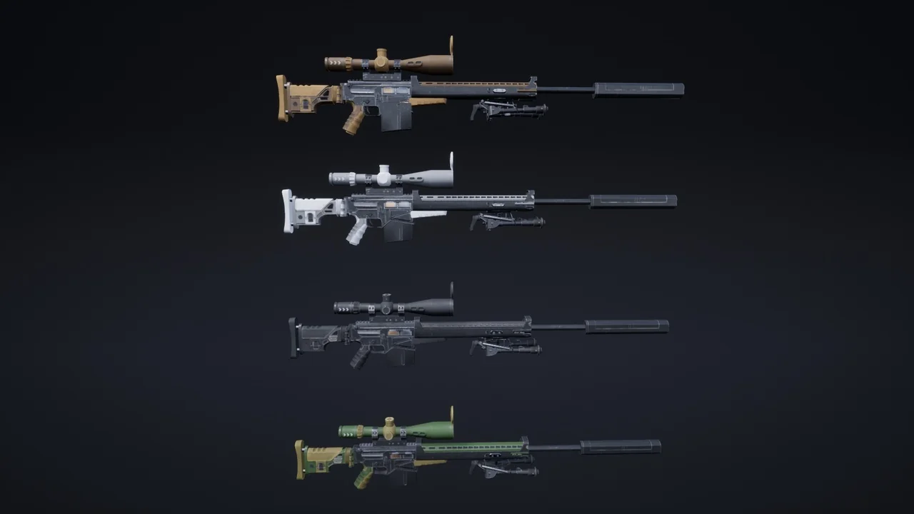 Sniper Soldier asset