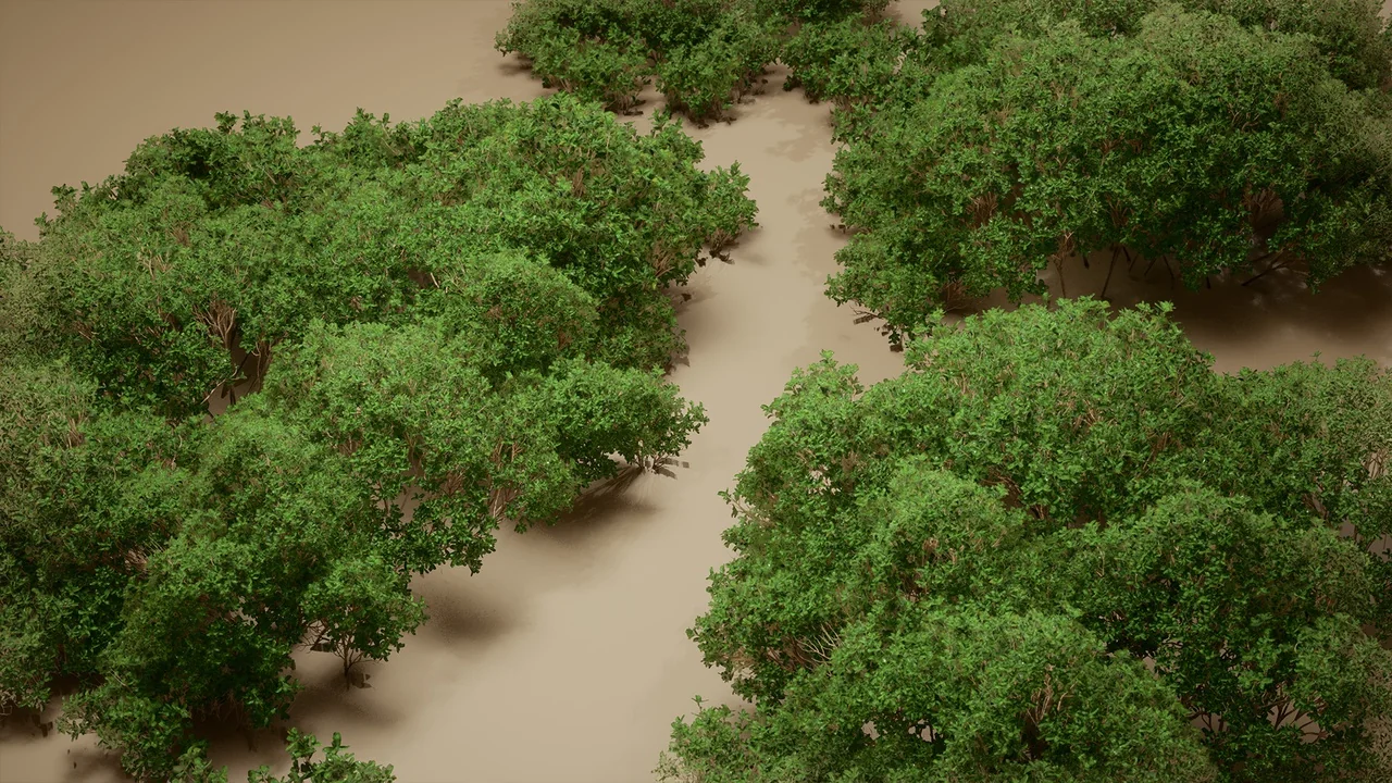 Foliage VOL.9 – Coyote Bushes (Nanite and Low Poly) asset