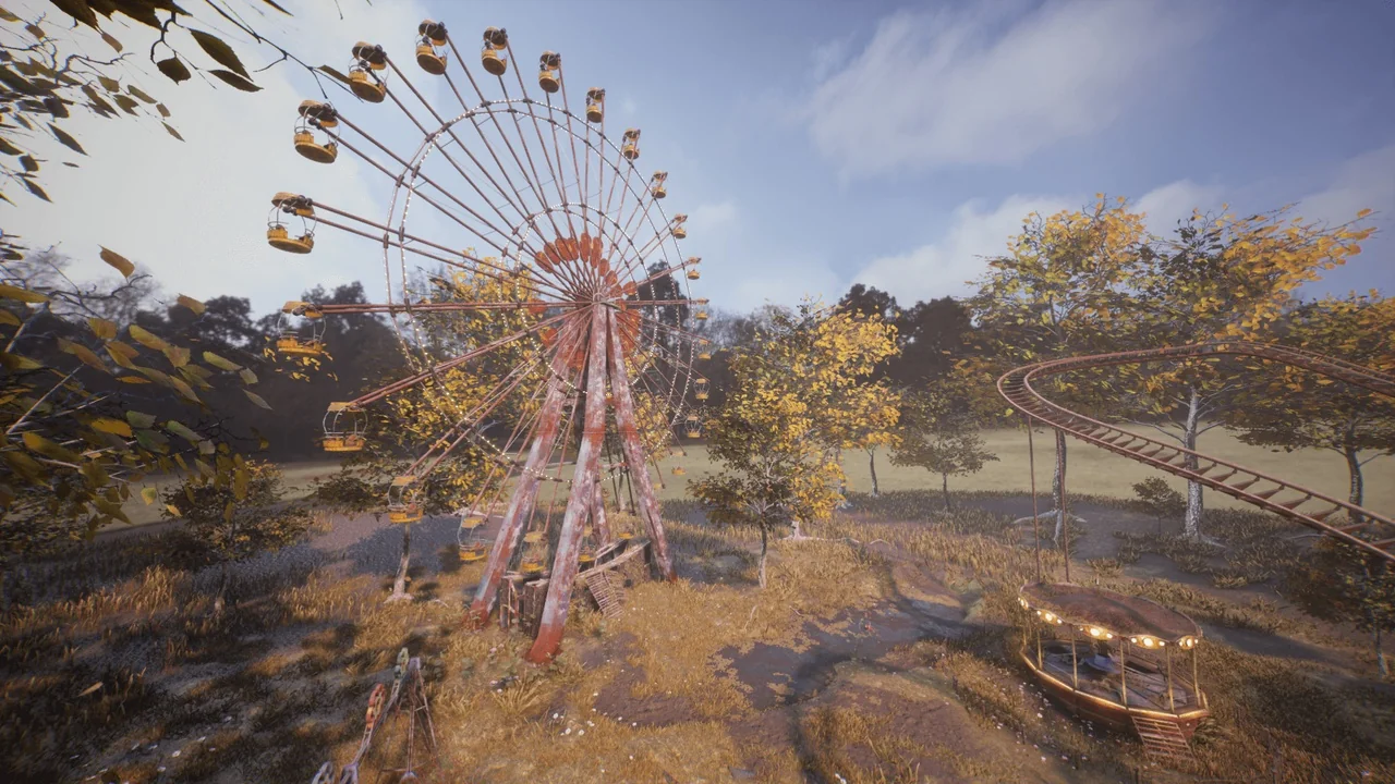 Abandoned Amusement Park asset