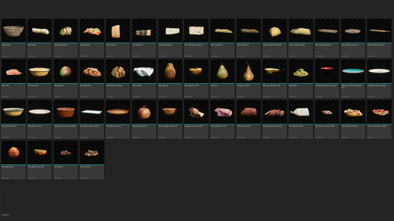 Food Scans asset