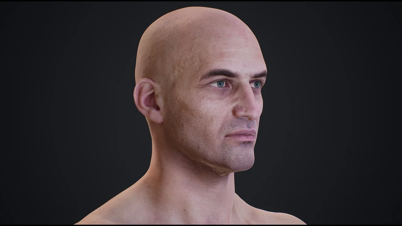 Character Customization: Male asset