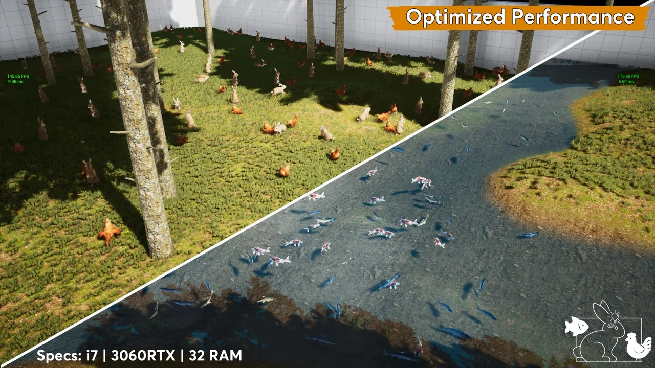 Small Animal Behavior Set asset