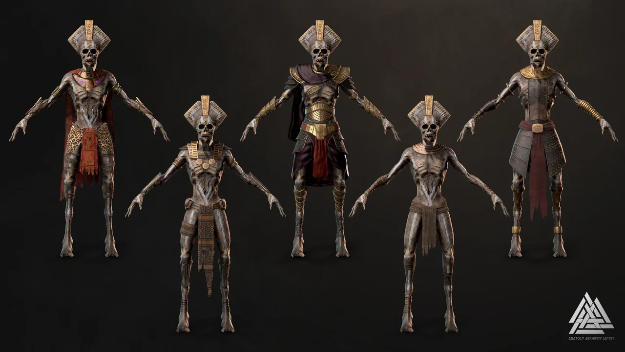 Ancient Undead Pack asset