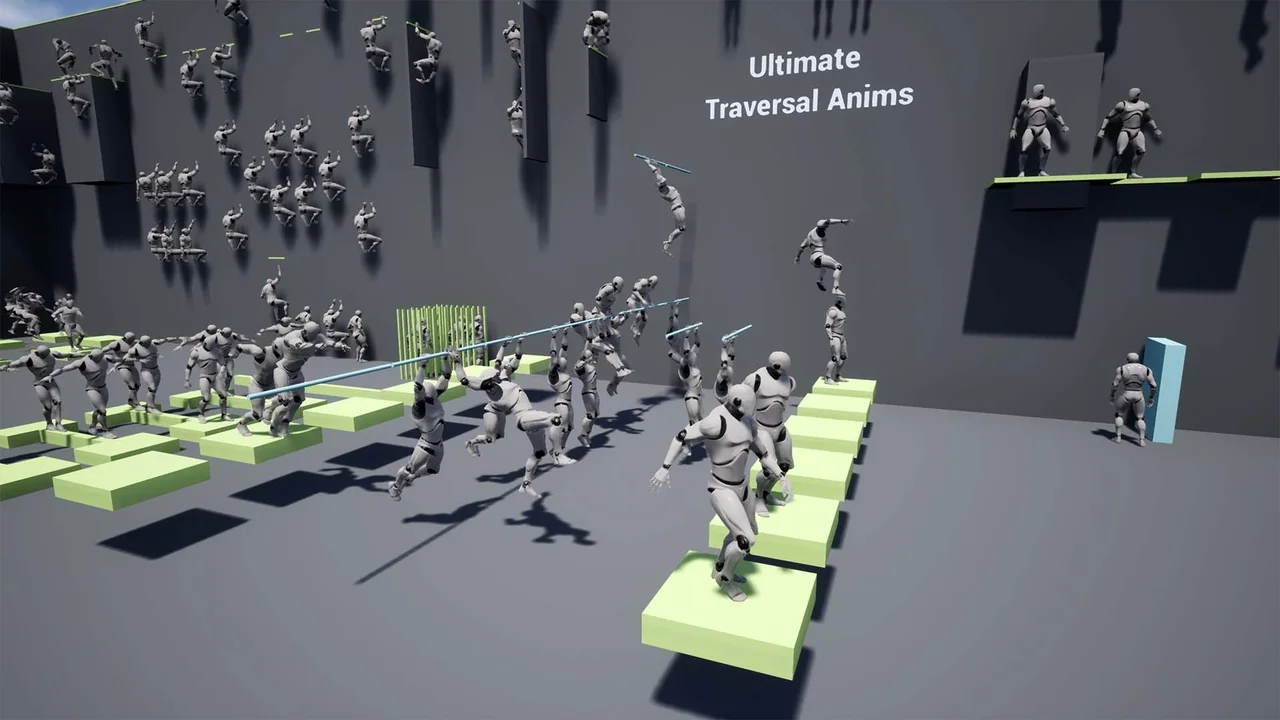 Ultimate Traversal Anims asset