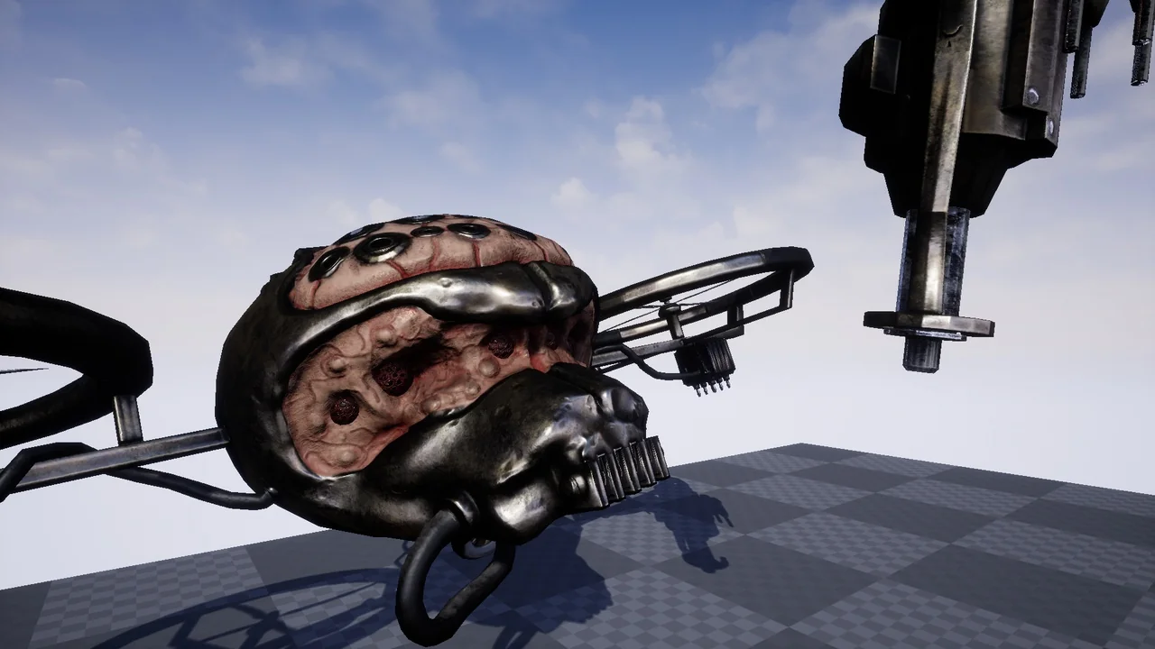 SCIFI Alien Cyborg asset