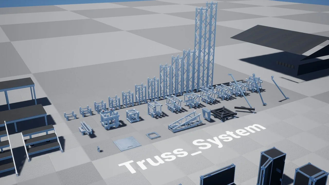 Modular Concert Stage asset