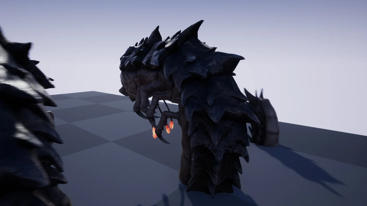 SCI FI: QUICK SAND WORM asset