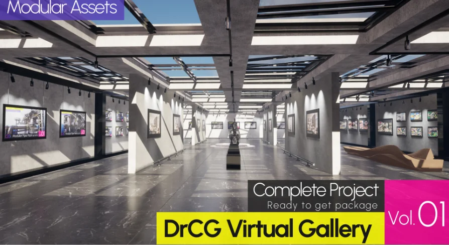 DrCG Contemporary Art Virtual Gallery 1.0