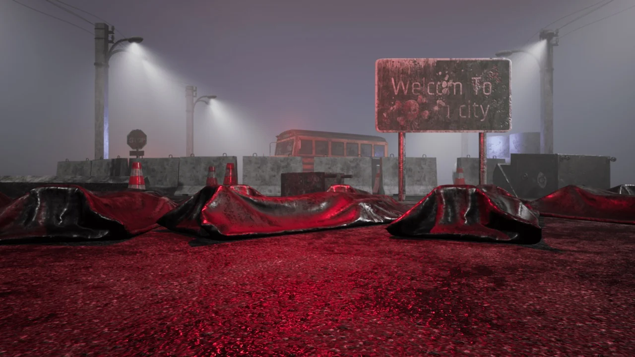 Abandoned City Props Pack asset