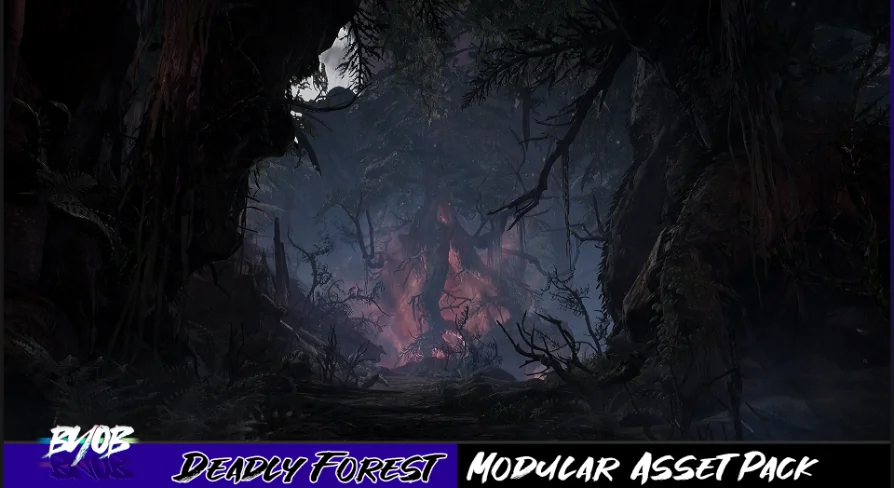 Deadly Forest - Modular Asset Pack