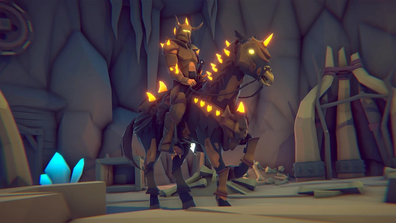 Undead Horse and Unholy Knight asset