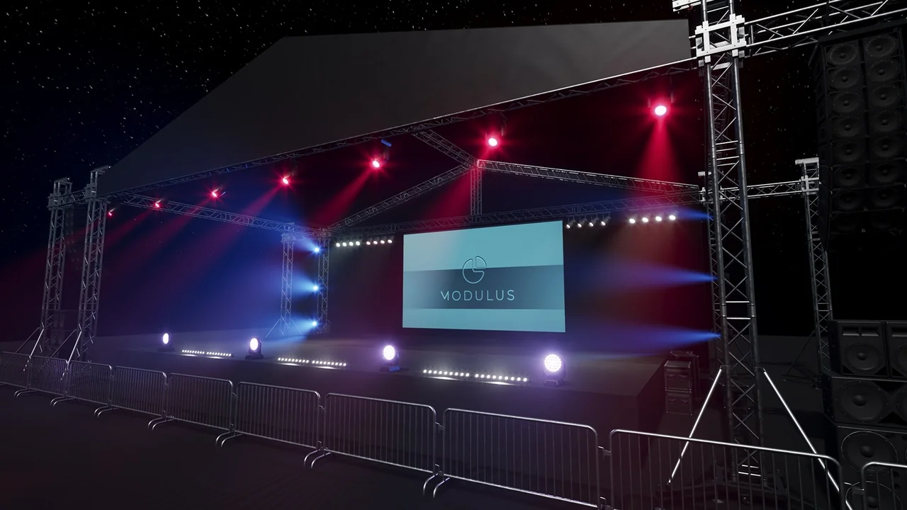 Modular Concert Stage asset
