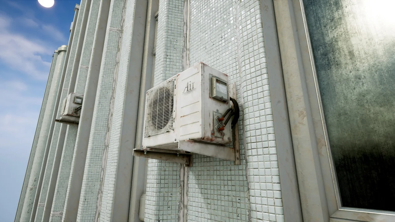 Modular Post Soviet Building asset