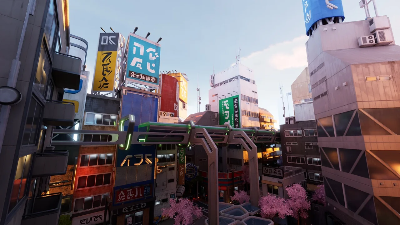 Tokyo Stylized Environment asset
