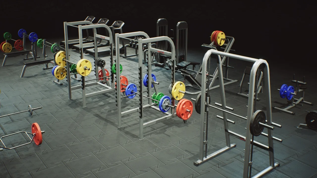 Gym Props PACK asset