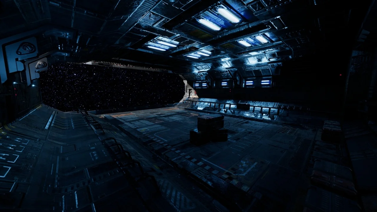 Space Station – Asteroid Mining Facility asset