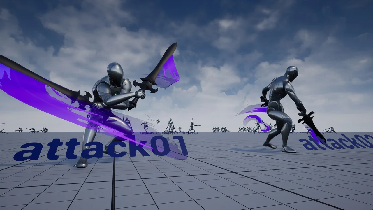 Great DualBlade AnimSet asset