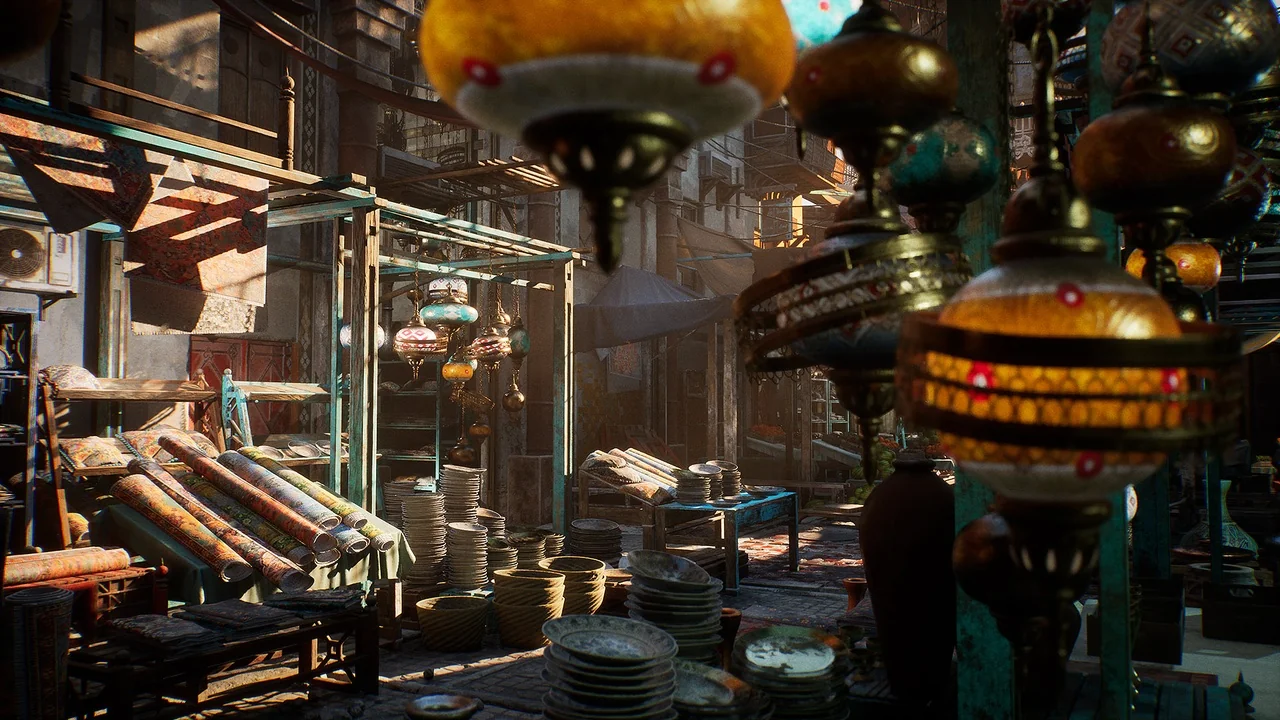 Market Street Environment Kit asset