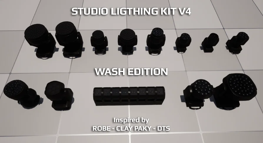 Studio Lighting Kit - Vol. 4 (DMX)