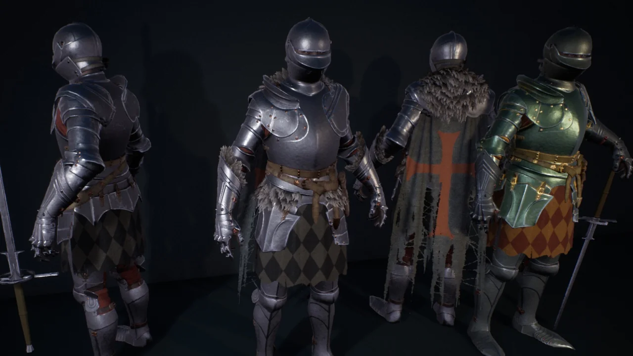 Gothic Knight asset