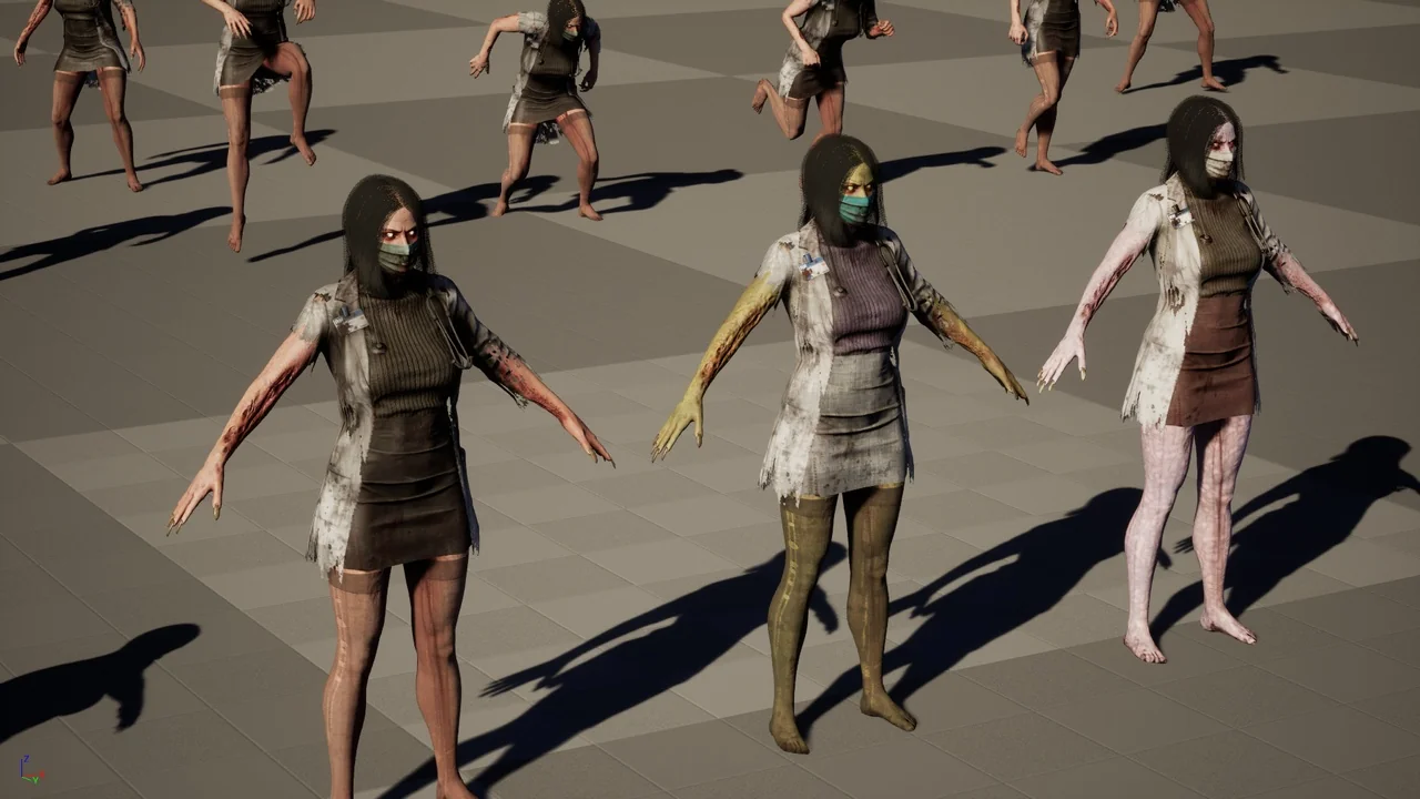 Urban Zombie Pack asset