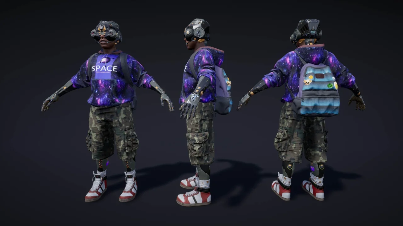 Sci-Fi Characters (Pack) Vol.2 asset