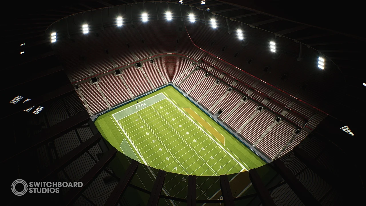 Football & Soccer Sports Stadium asset