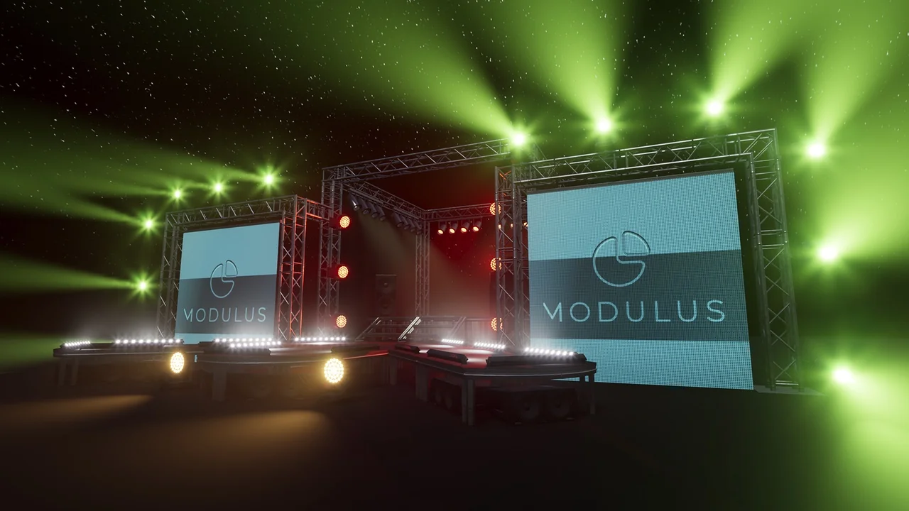 Modular Concert Stage asset