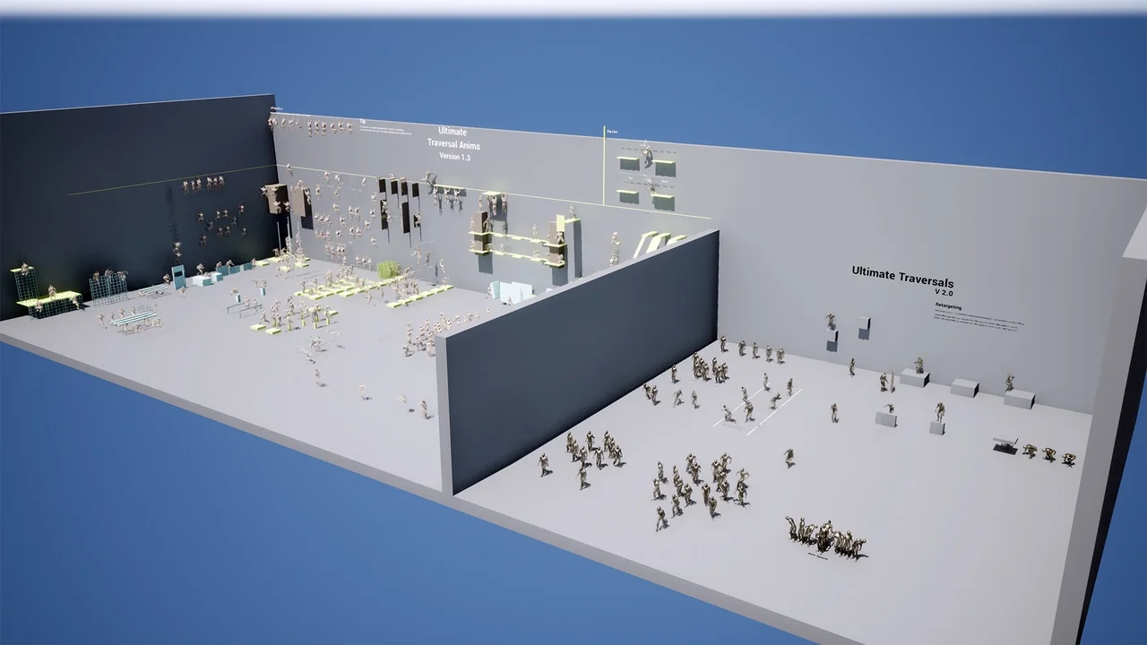 Ultimate Traversal Anims asset