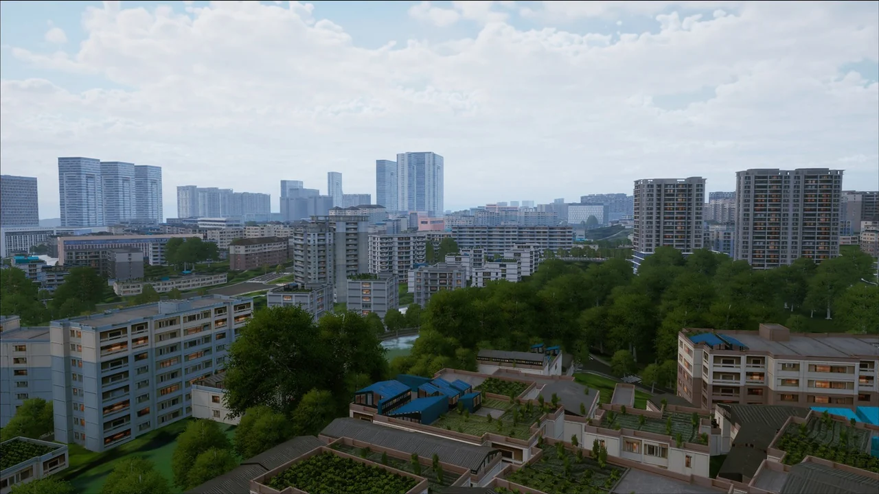 Dynamic City Creator Sample asset