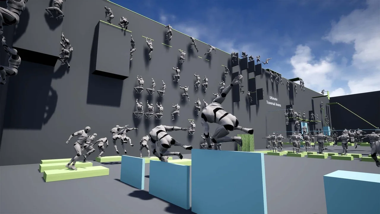 Ultimate Traversal Anims asset