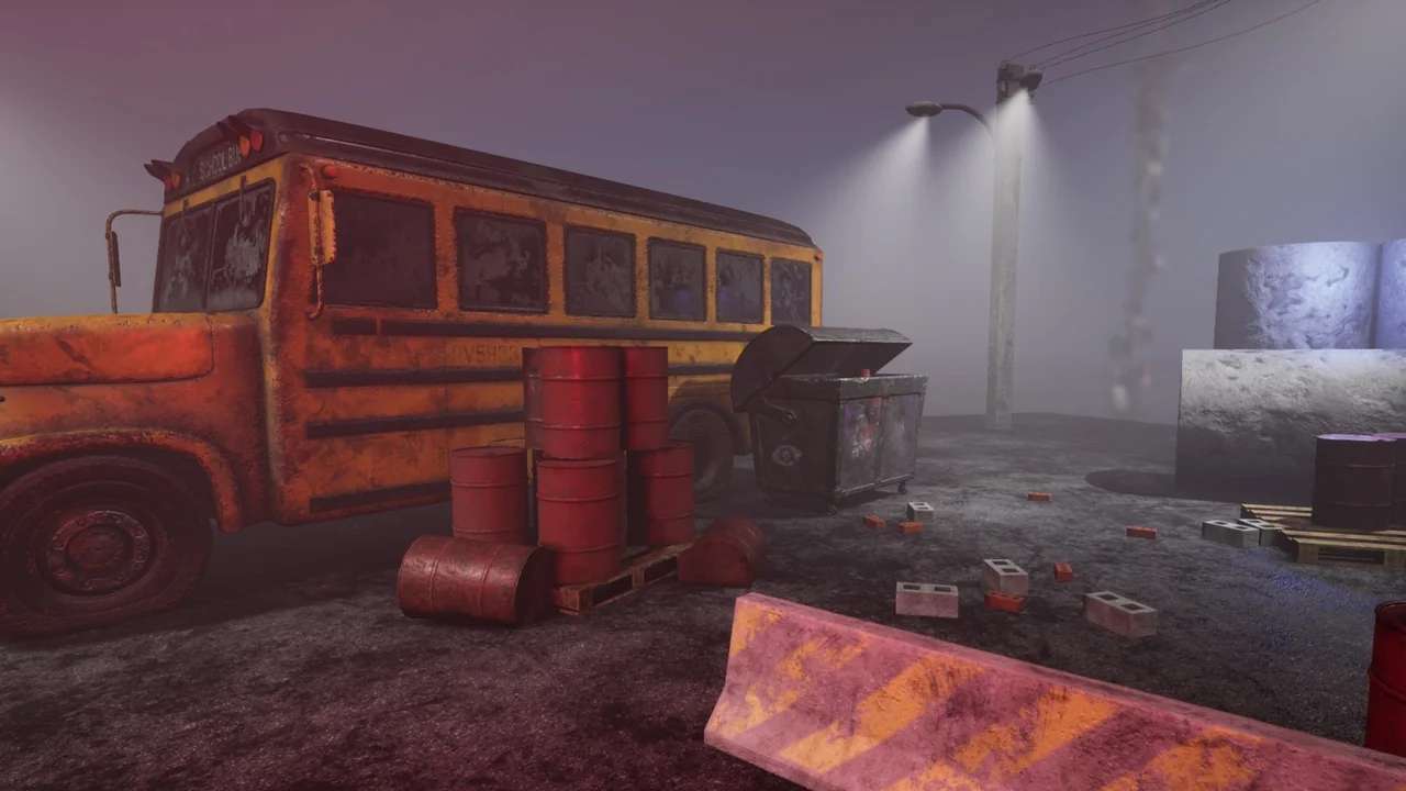 Abandoned City Props Pack asset