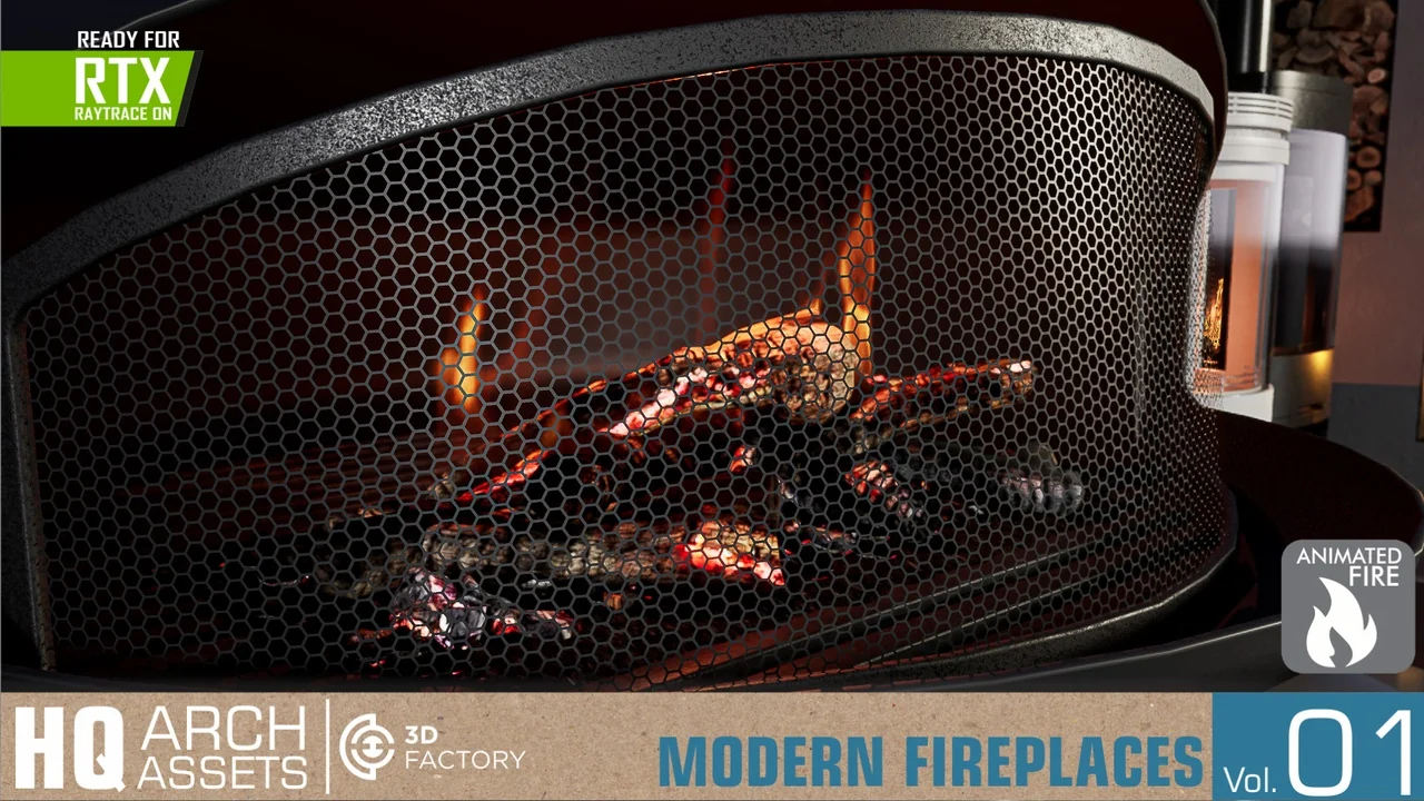 HQ Fireplaces Vol. 1 asset