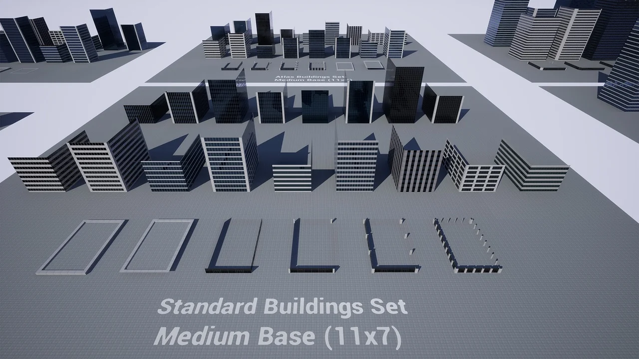 Modern City Bundle asset