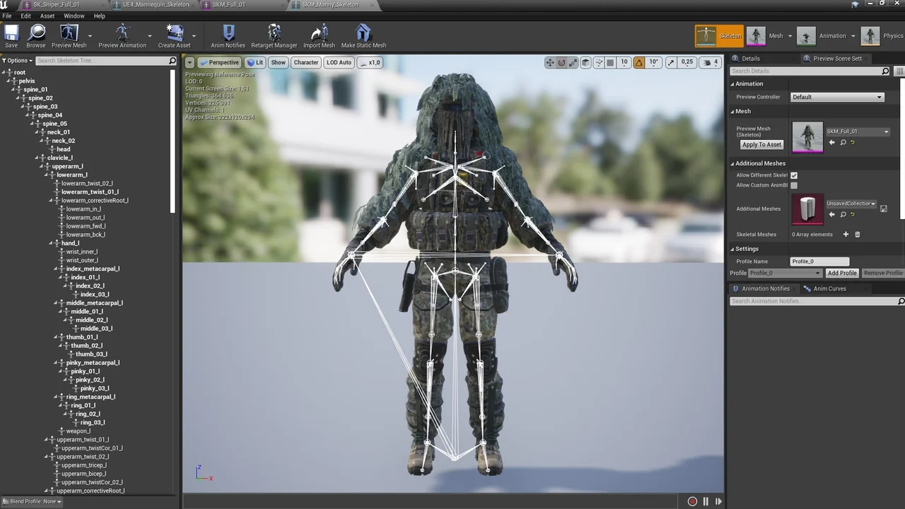 Sniper Soldier asset