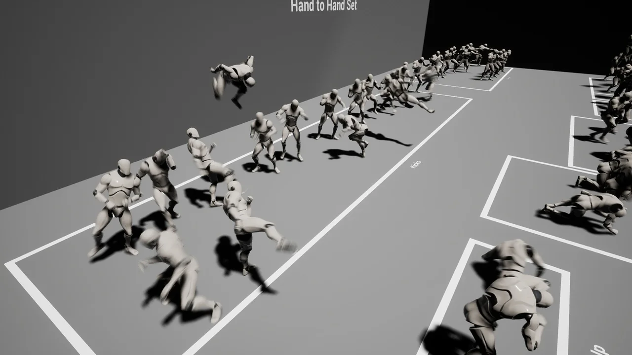 Hand to Hand set asset