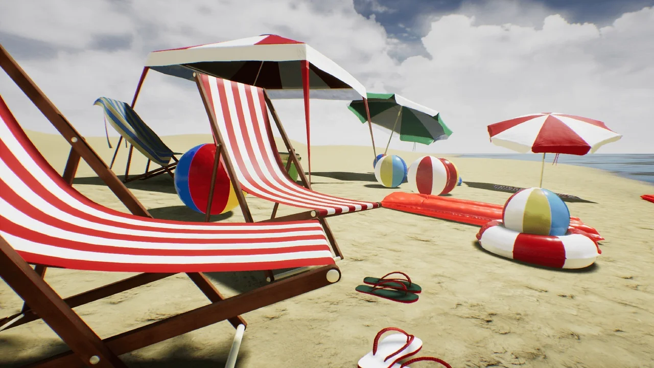 Beach Summer Pack asset
