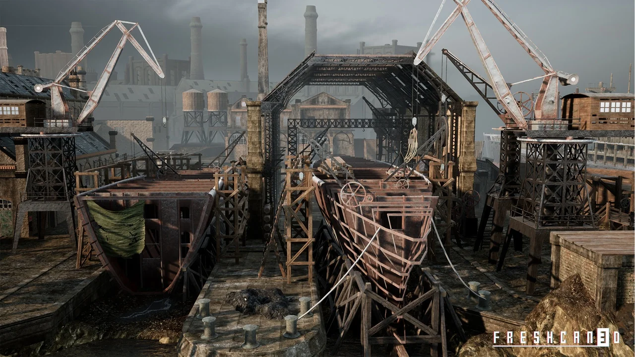 Old Industrial City and Shipyard & Industrial Interiors (Industrial Town) asset