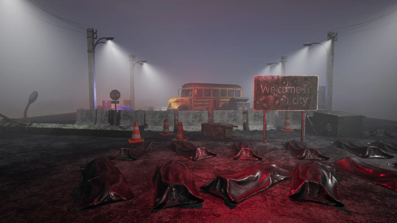 Abandoned City Props Pack asset