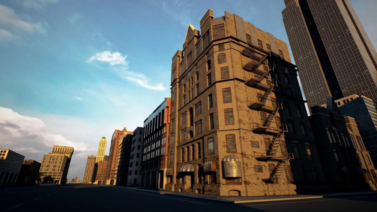 Brushify – Urban Buildings Pack asset