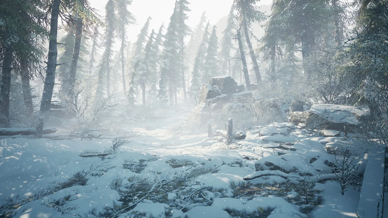 Winter Environment – Nature Pack asset