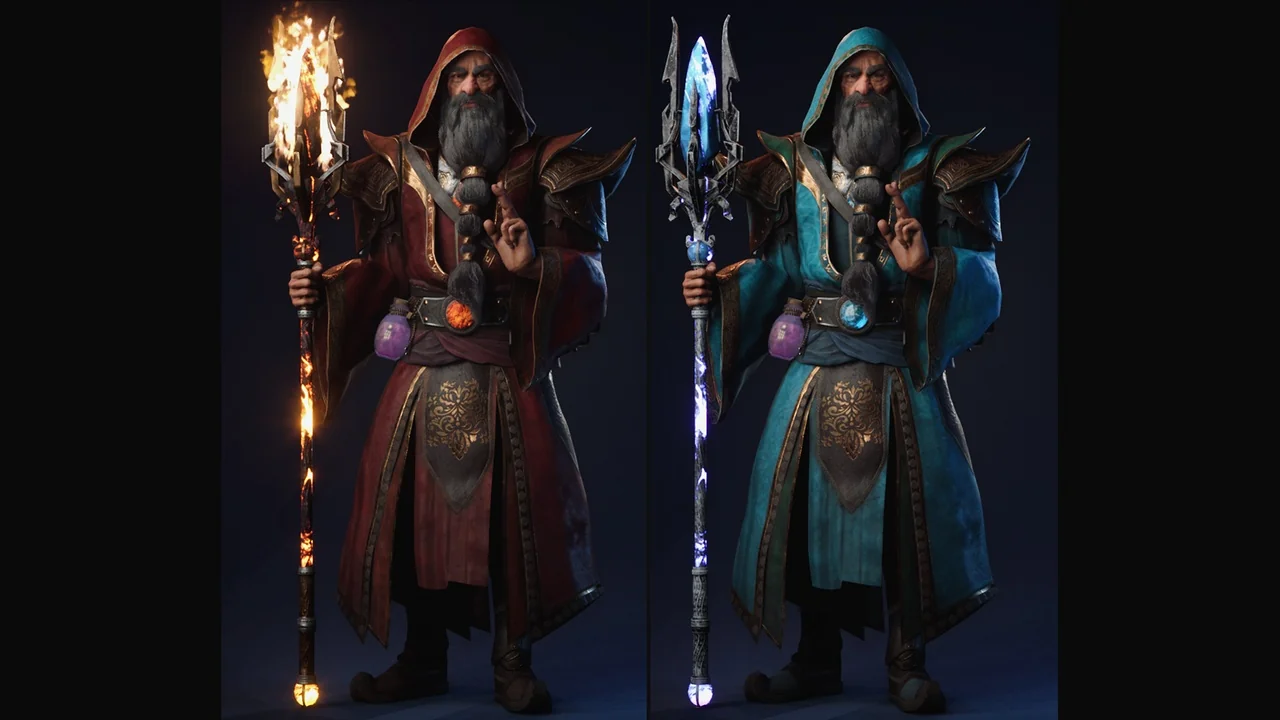 Modular Wizard asset