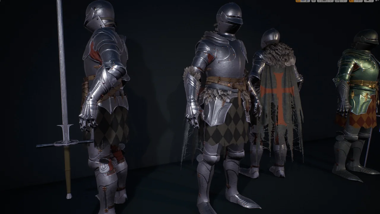 Gothic Knight asset