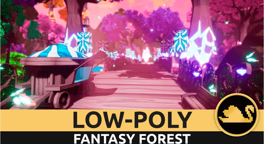 LOW-POLY - Fantasy Forest