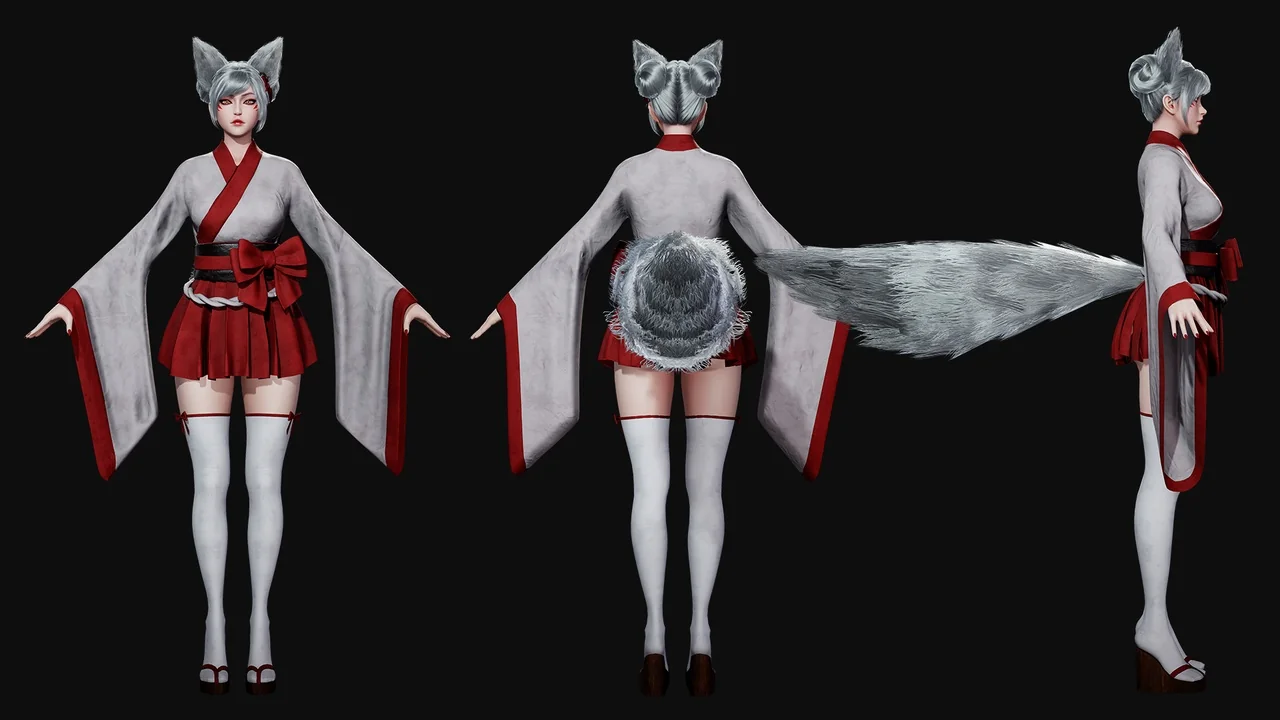 Kitsune asset