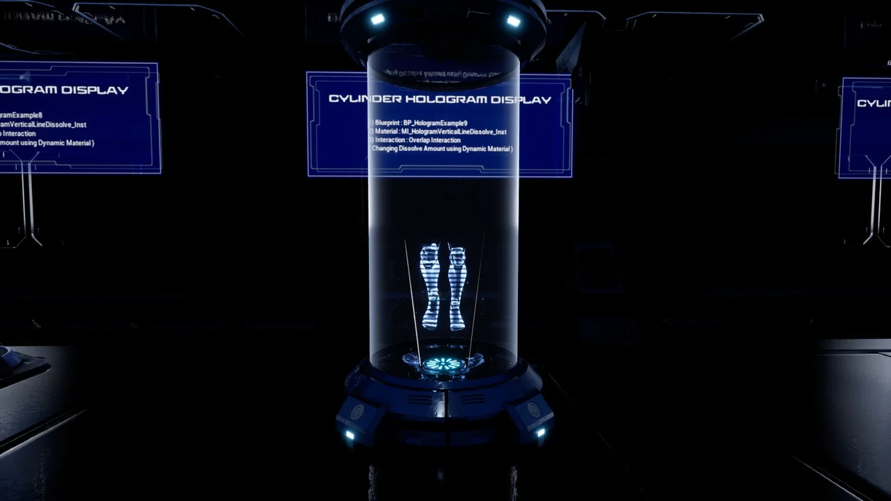 HOLOGRAM DISPLAY Pack asset