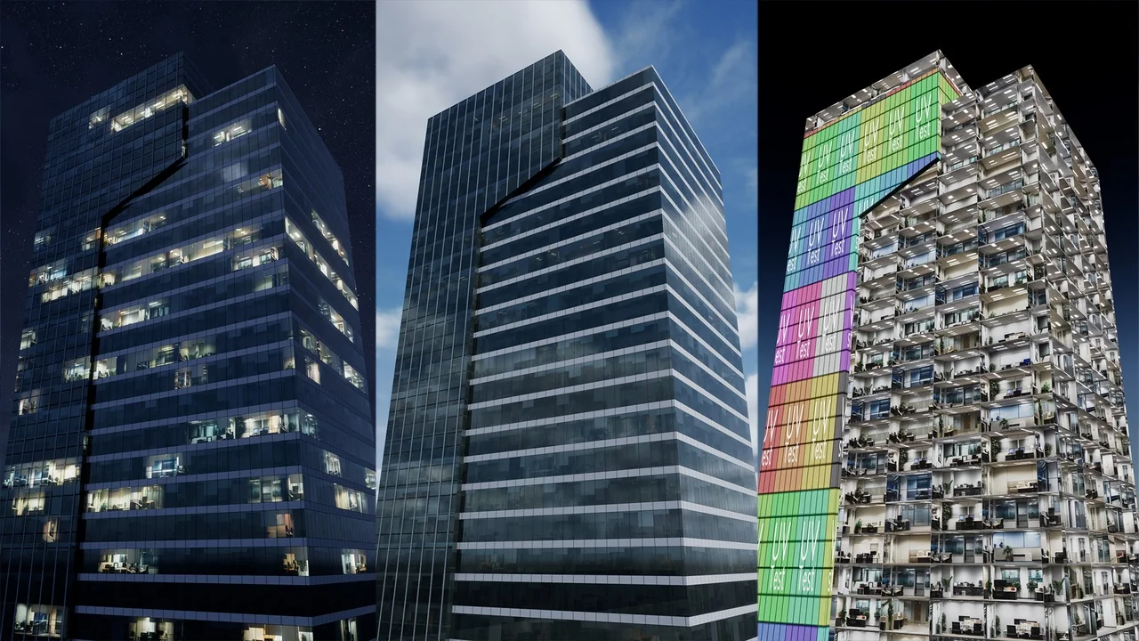 Building Interior Cubemap Material Function asset